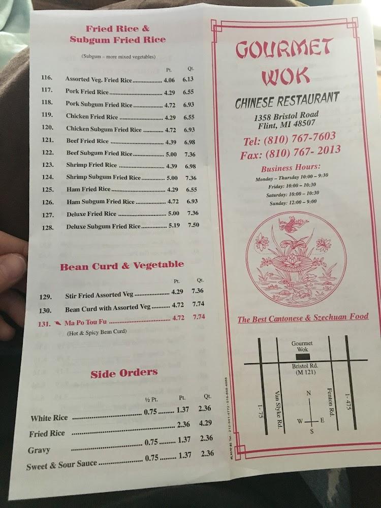Gourmet Wok Menu image 2