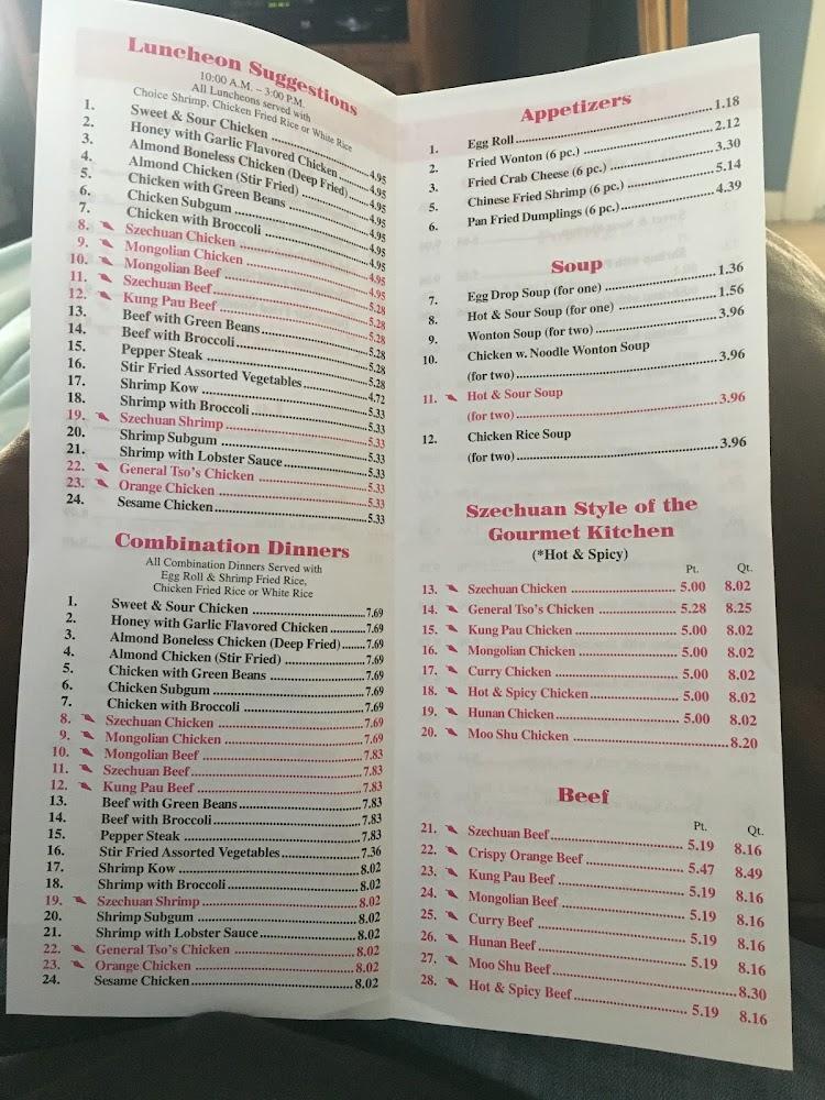 Gourmet Wok Menu image 3